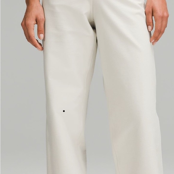 Cream Wide-Leg Pants - Picture 1 of 5